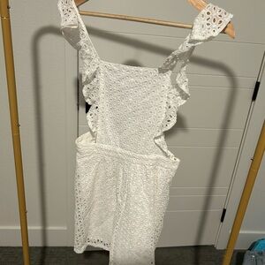 BB Dakota Ivory Eyelet Dress
